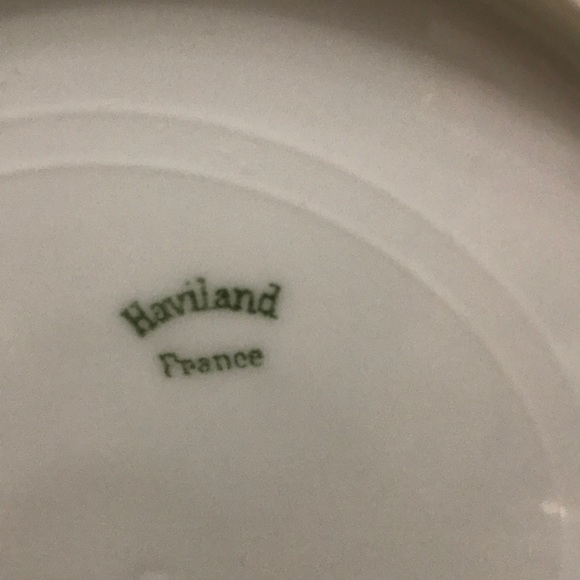 Limoges Haviland France Hand Painted French Roses Plate - Picture 5 of 5